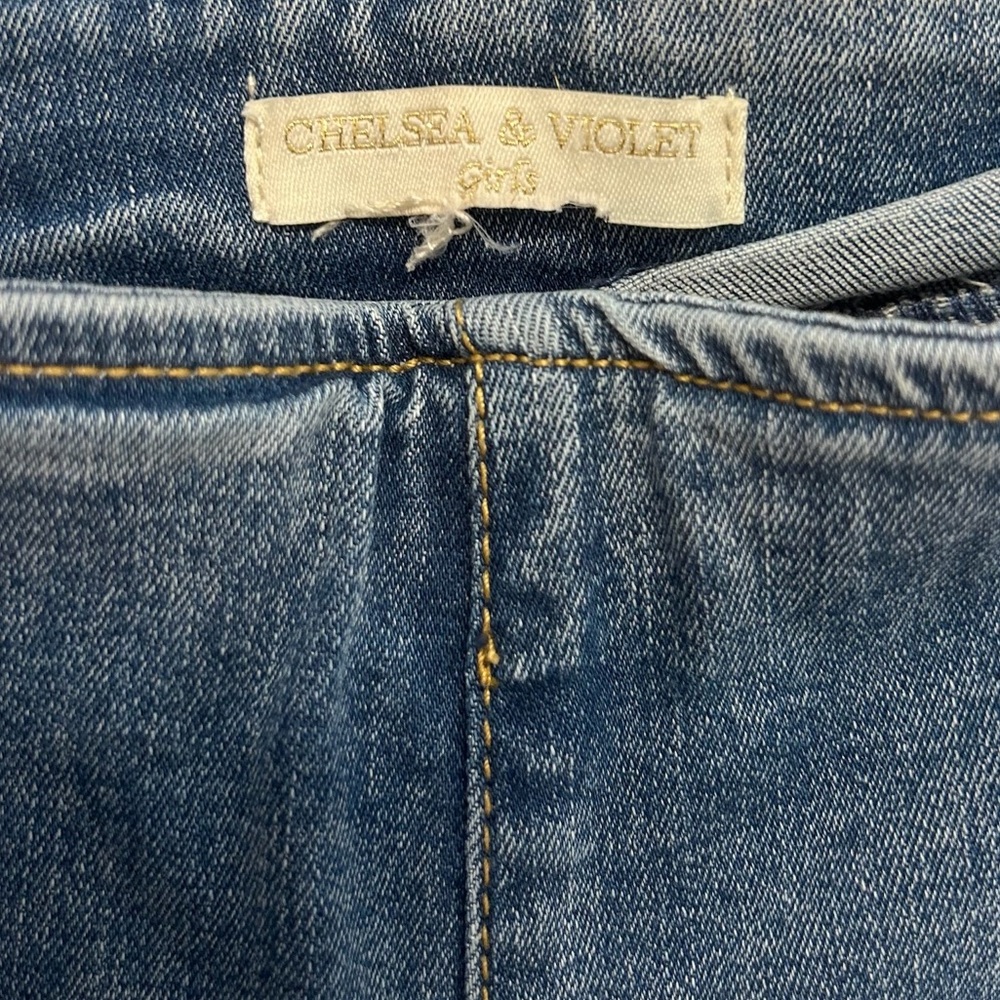 Chelsea & Violet Jeans - Flared Girl’s Jeans - Size 6x. Like new. - Picture 3 of 3